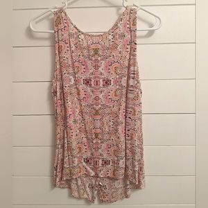 Artisan NY Button back tank